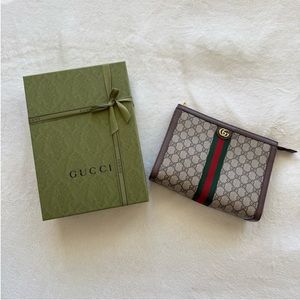 Gucci Ophidia Monogrammed Pouch